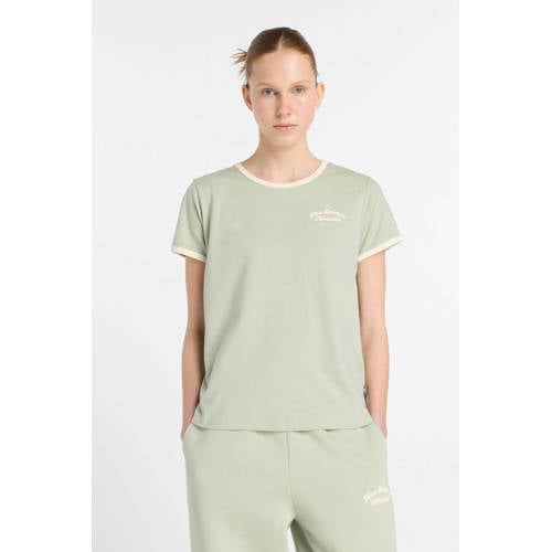 New Balance T-shirt lichtgrijs afbeelding