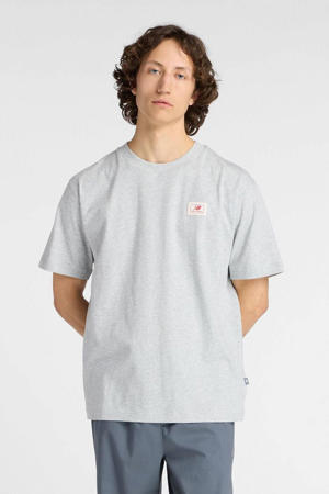 T-shirt grijs/blauw