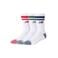 New Balance sokken Active Stripe - wit/rood/blauw/groen (set van 3)