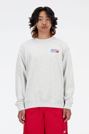 sweater grijs/blauw/rood