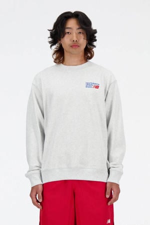 sweater grijs/blauw/rood