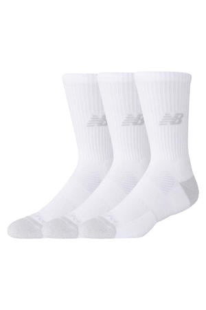 sokken Active Crew - wit (set van 3)