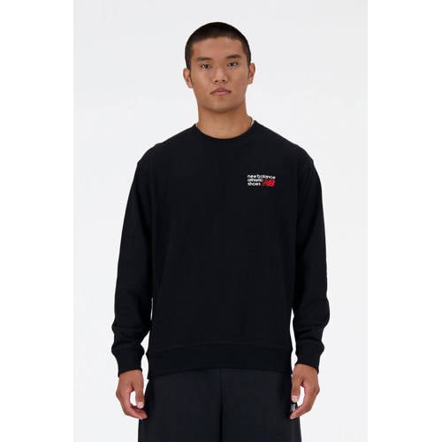 New Balance sweater zwart/rood/wit afbeelding