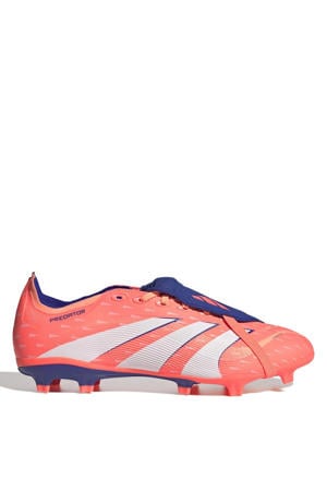 Predator League FT Senior voetbalschoenen koraalrood/wit/kobaltblauw