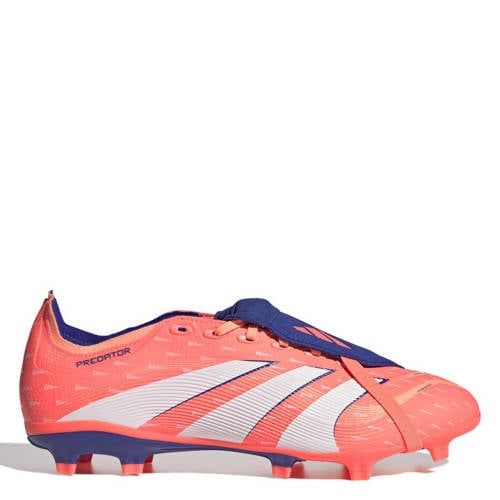 adidas Performance Predator Leaque FT Senior voetbalschoenen koraalrood/wit/kobaltblauw afbeelding