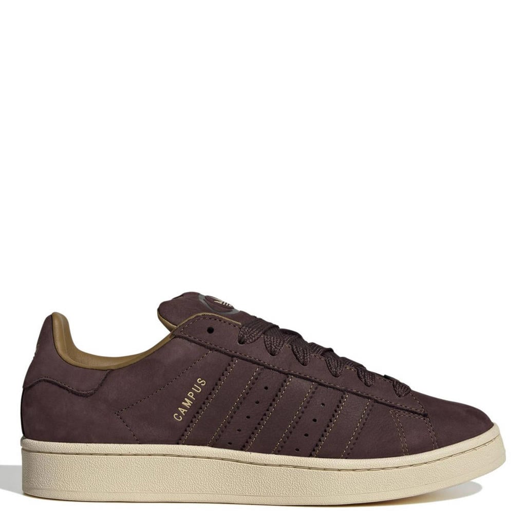 Donkerblauwe heren adidas Originals Campus 00s sneakers van suède-pu/voering: mesh/voetbed: eva met veters