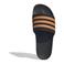 adidas Originals badslippers zwart/oranje