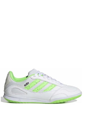 Super Sala Competition 3 junior zaalvoetbalschoenen wit/limegroen