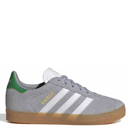 adidas Originals Gazelle sneakers grijs/wit/groen afbeelding