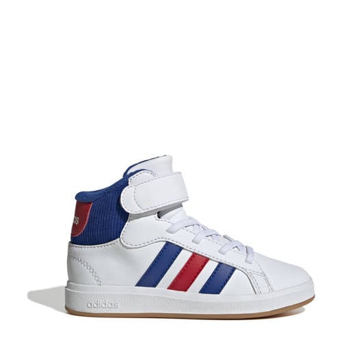 adidas Sportswear Grand Court Mid sneakers wit/kobaltblauw/rood afbeelding
