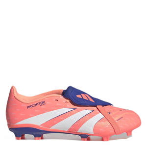 Predator Leaque FT junior voetbalschoenen koraalrood/wit/kobaltblauw