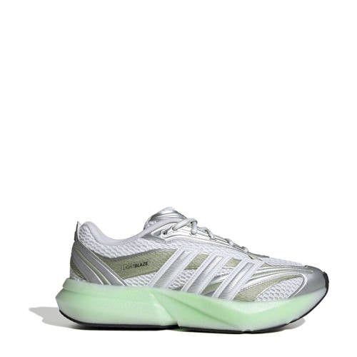 adidas Sportswear Lightblaze Glow sneakers wit/zilvermetallic/limegroen afbeelding