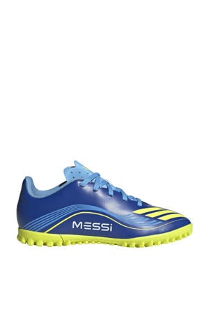 F50 Messi Club TF junior voetbalschoenen blauw