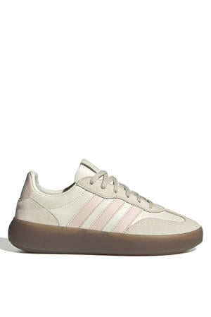 Barreda Decode leren sneakers Lux wit/roze