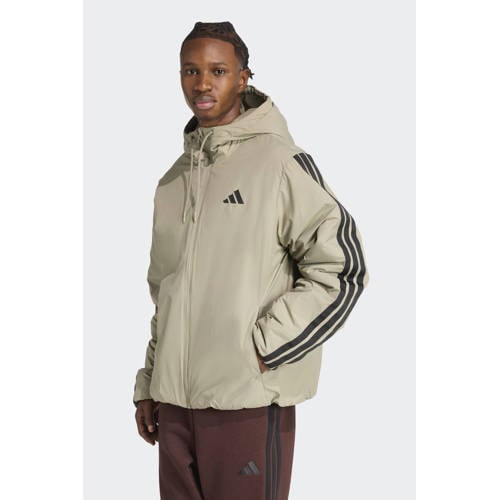 adidas Sportswear sportjack ESS ecru afbeelding
