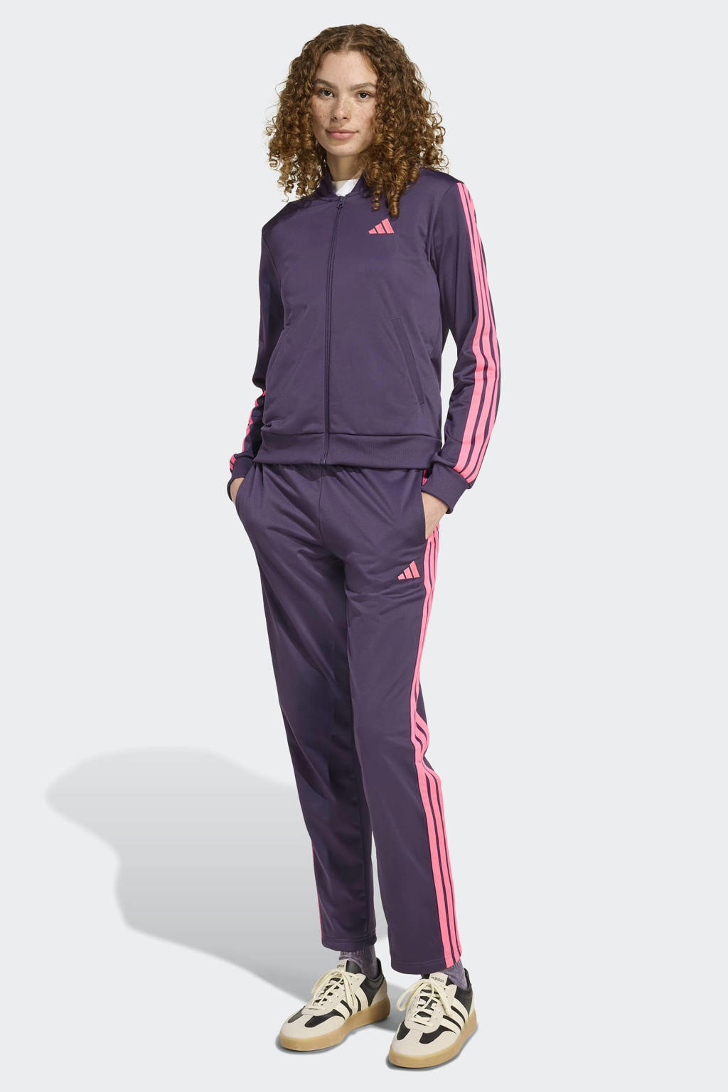 adidas Sportswear trainingspak paars/roze