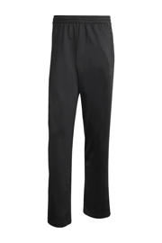 thumbnail: Zwarte heren adidas Originals trainingsbroek Firebird van polyester met loose fit, elastische tailleband met koord en effen