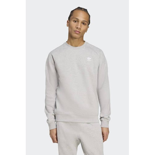 adidas Originals sweater grijs melange afbeelding