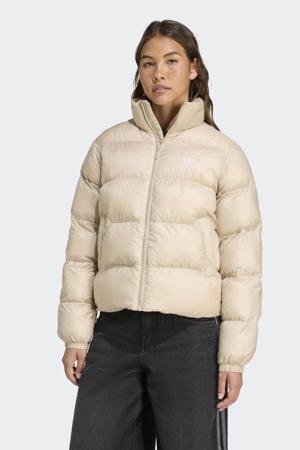 gewatteerde jas PUFFER ecru