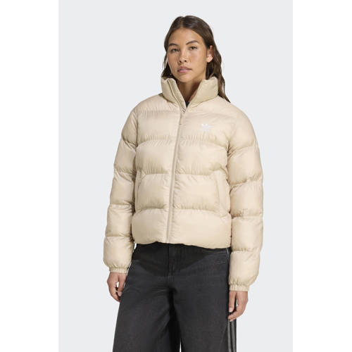 adidas Originals gewatteerde jas PUFFER ecru afbeelding