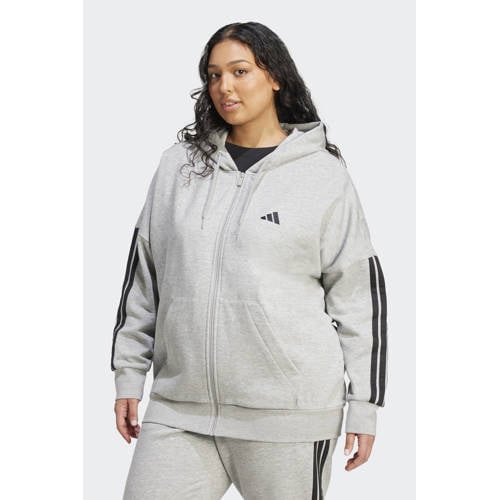 adidas Sportswear vest grijs melangae afbeelding