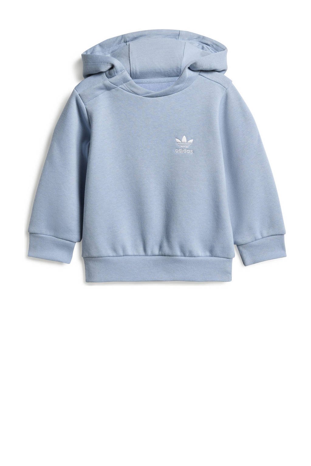 adidas Originals trainingspak Adicolor lichtblauw wehkamp