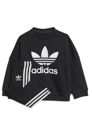 joggingpak Adicolor zwart