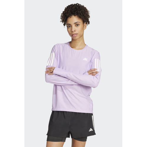adidas Performance hardloopshirt lila afbeelding