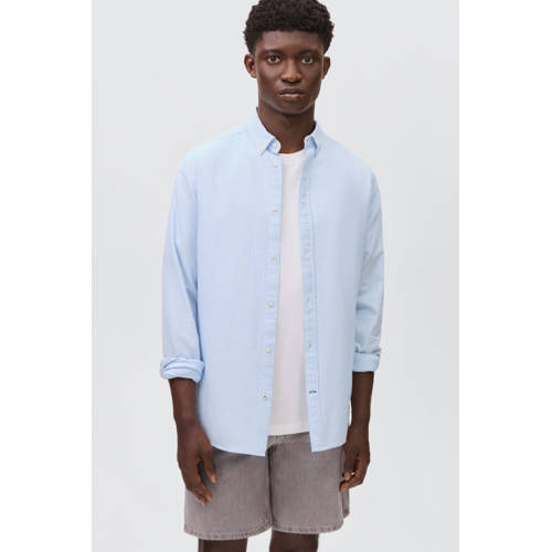 MANGO TEEN overhemd lichtblauw afbeelding