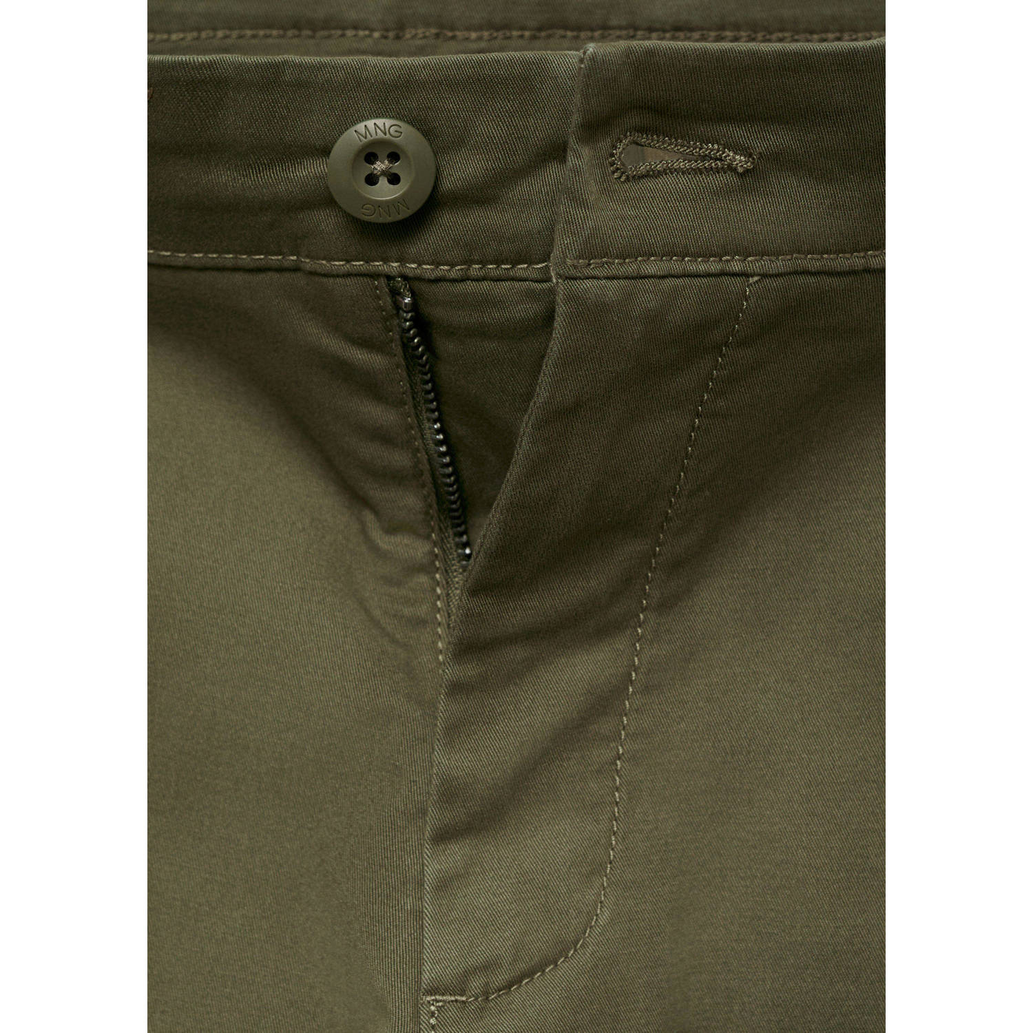 MANGO TEEN regular casual broek kaki