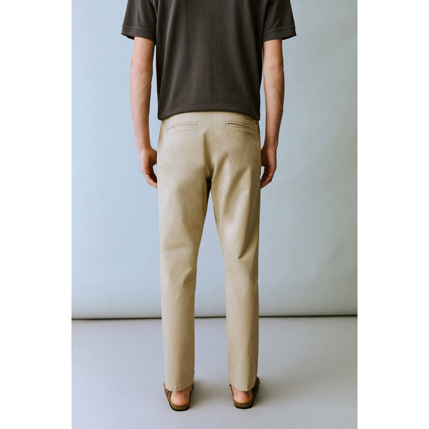 MANGO TEEN regular chino beige