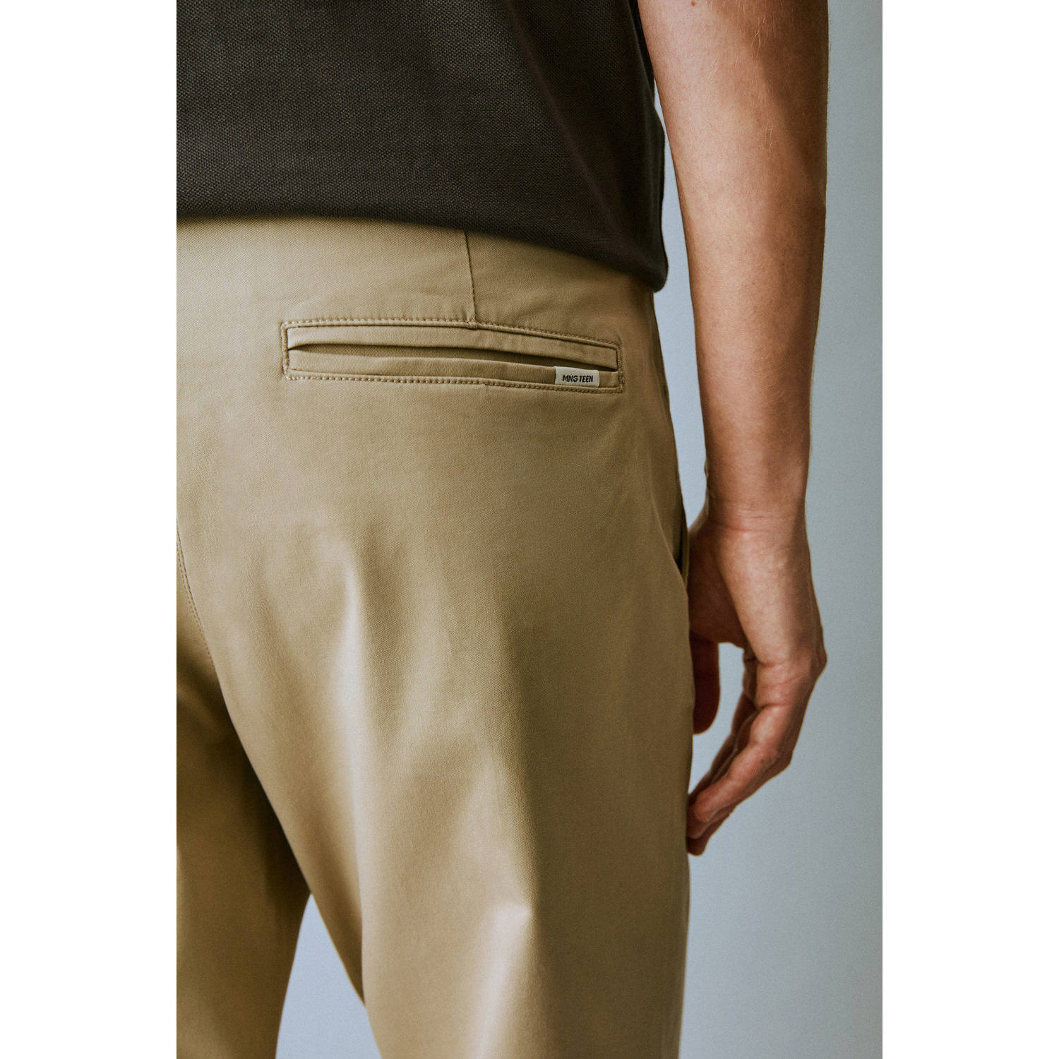 MANGO TEEN regular chino beige