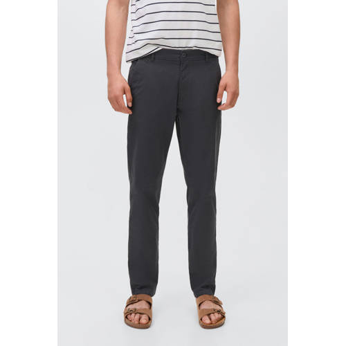 MANGO TEEN regular chino antraciet afbeelding