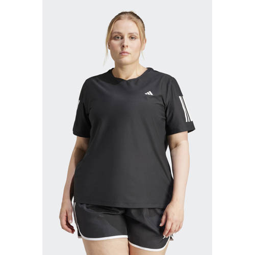 adidas Performance hardloopshirt zwart afbeelding