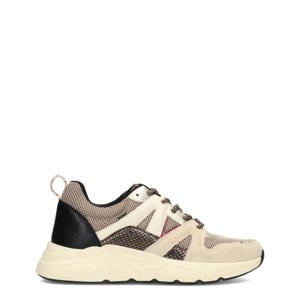 Carocel chunky sneakers beige/zwart