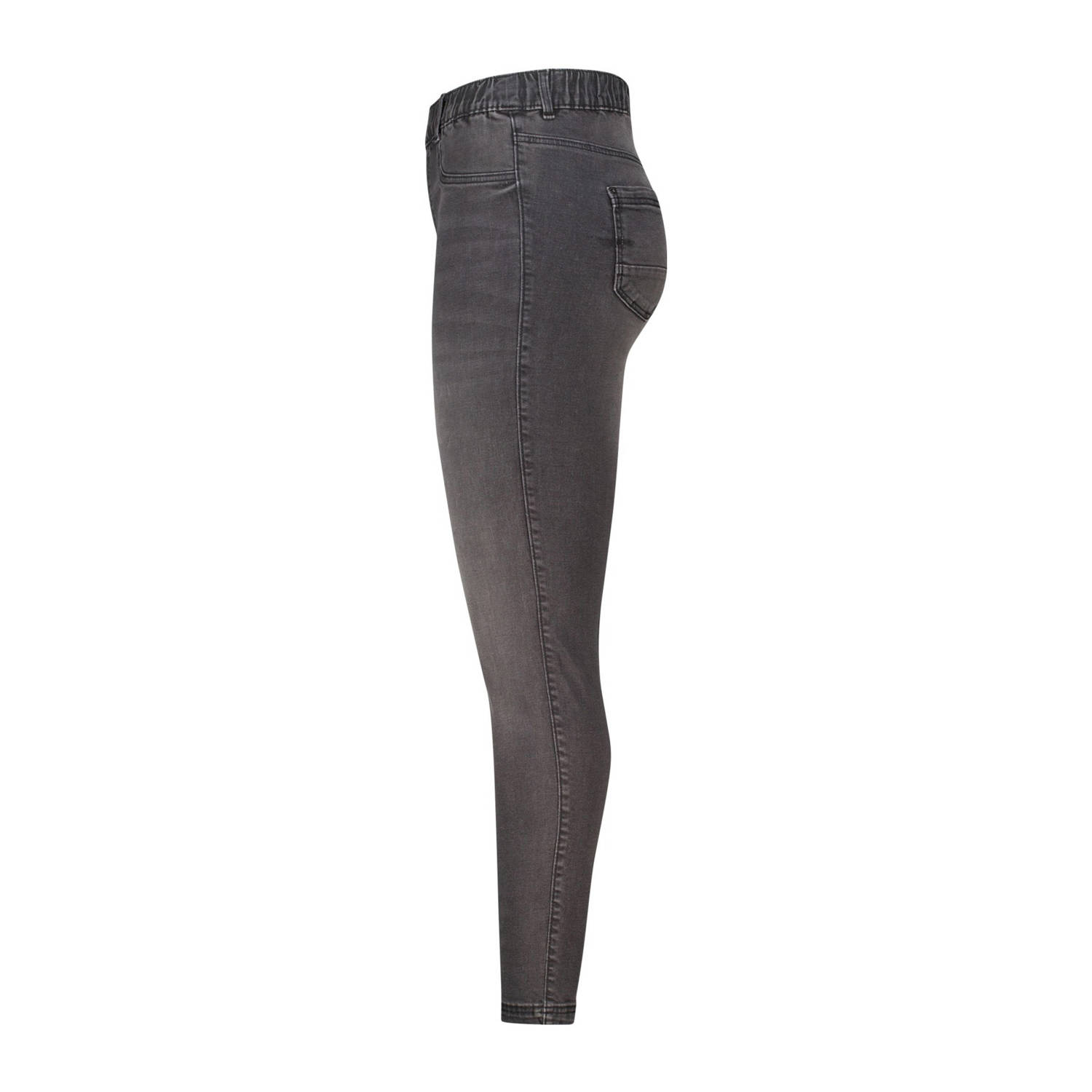 MS Mode slim regular waist tregging grijs