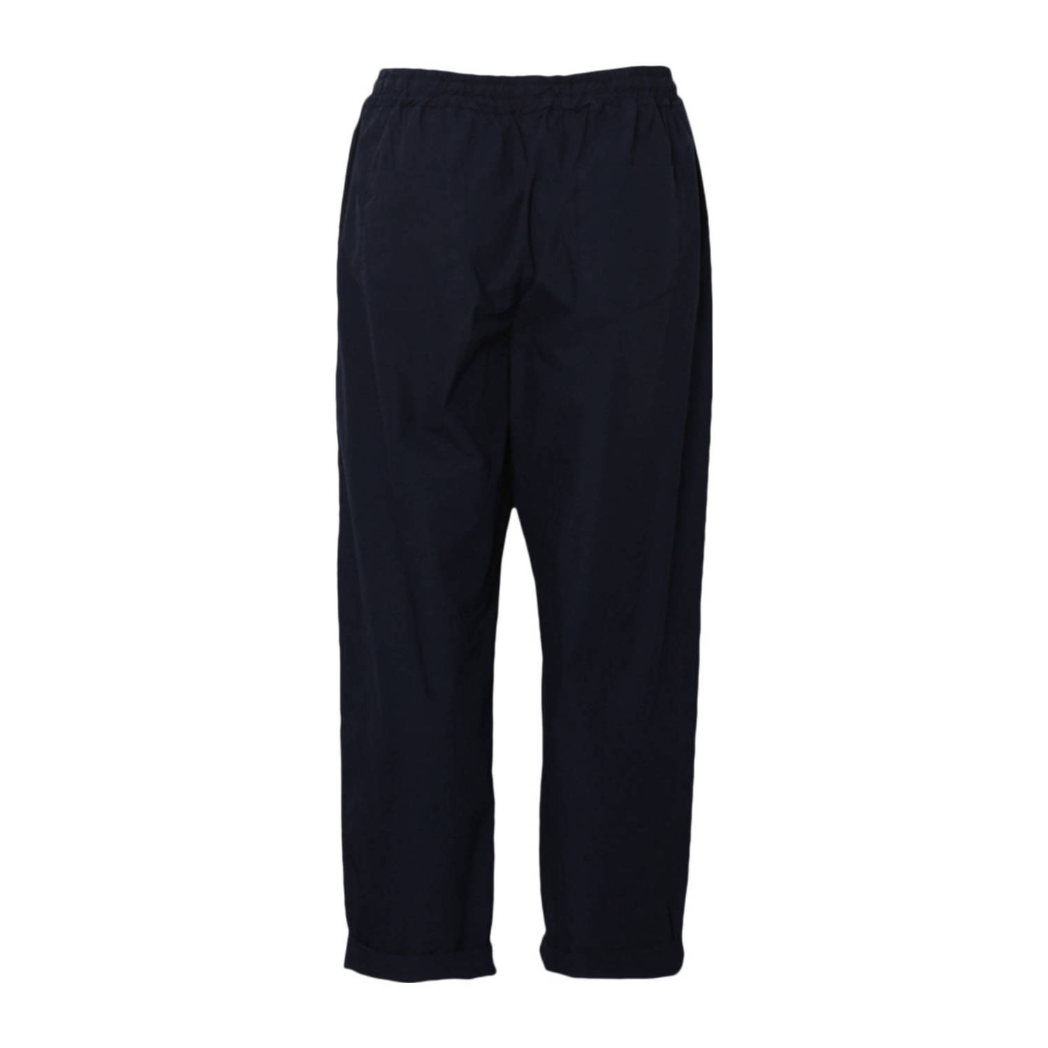 Paprika wide leg regular waist broek marine