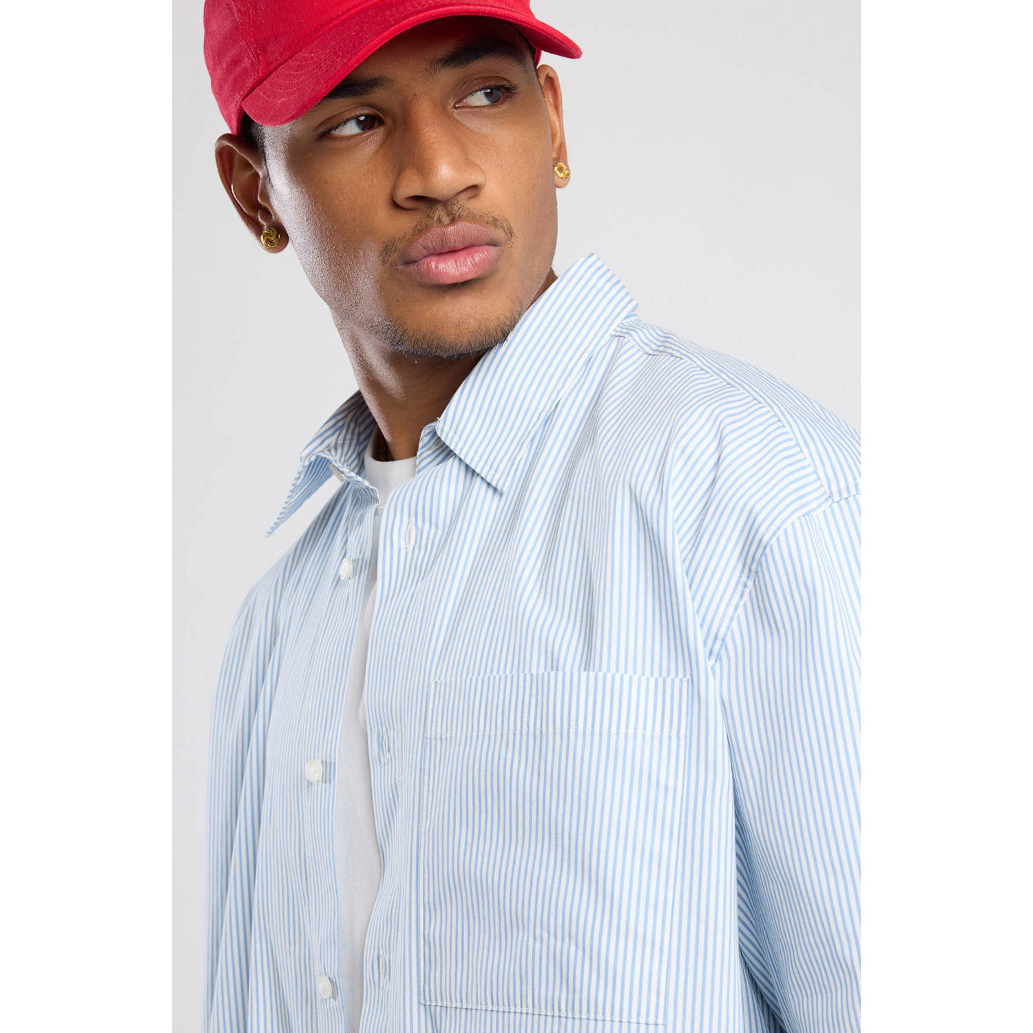 America Today casual overhemd wit