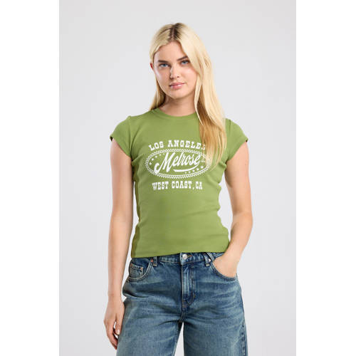 America Today T-shirt groen afbeelding