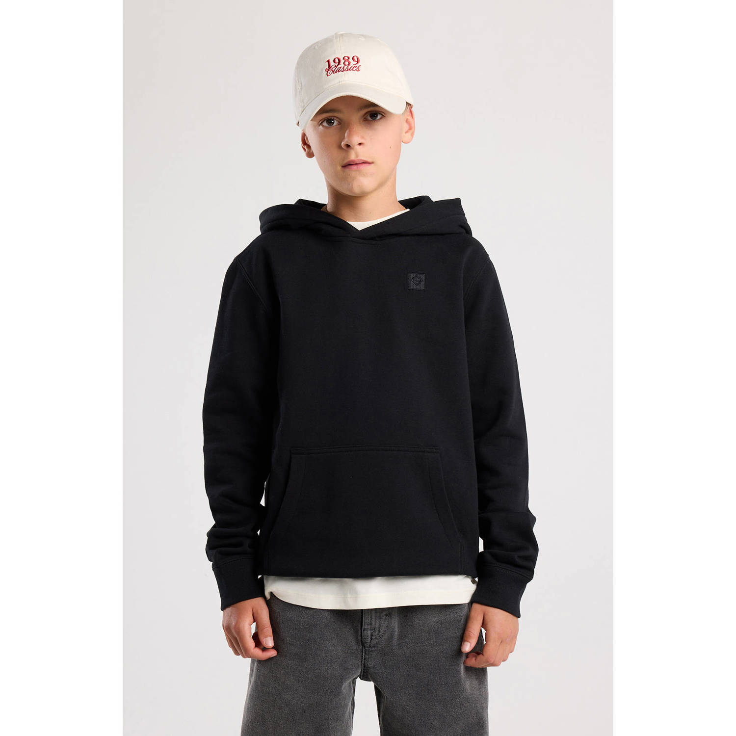 America Today hoodie zwart