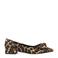 Graceland loafers met panterprint beige/zwart