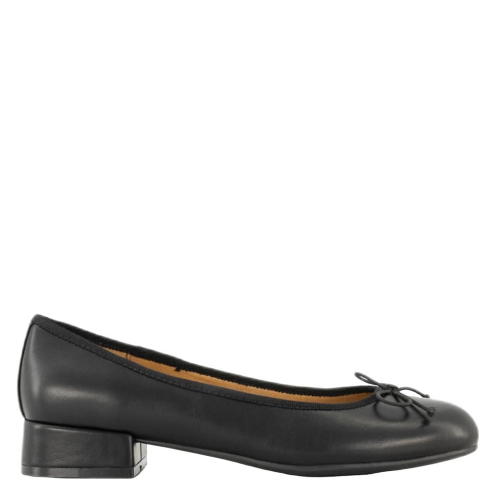Zwarte dames Graceland ballerina's van imitatieleer