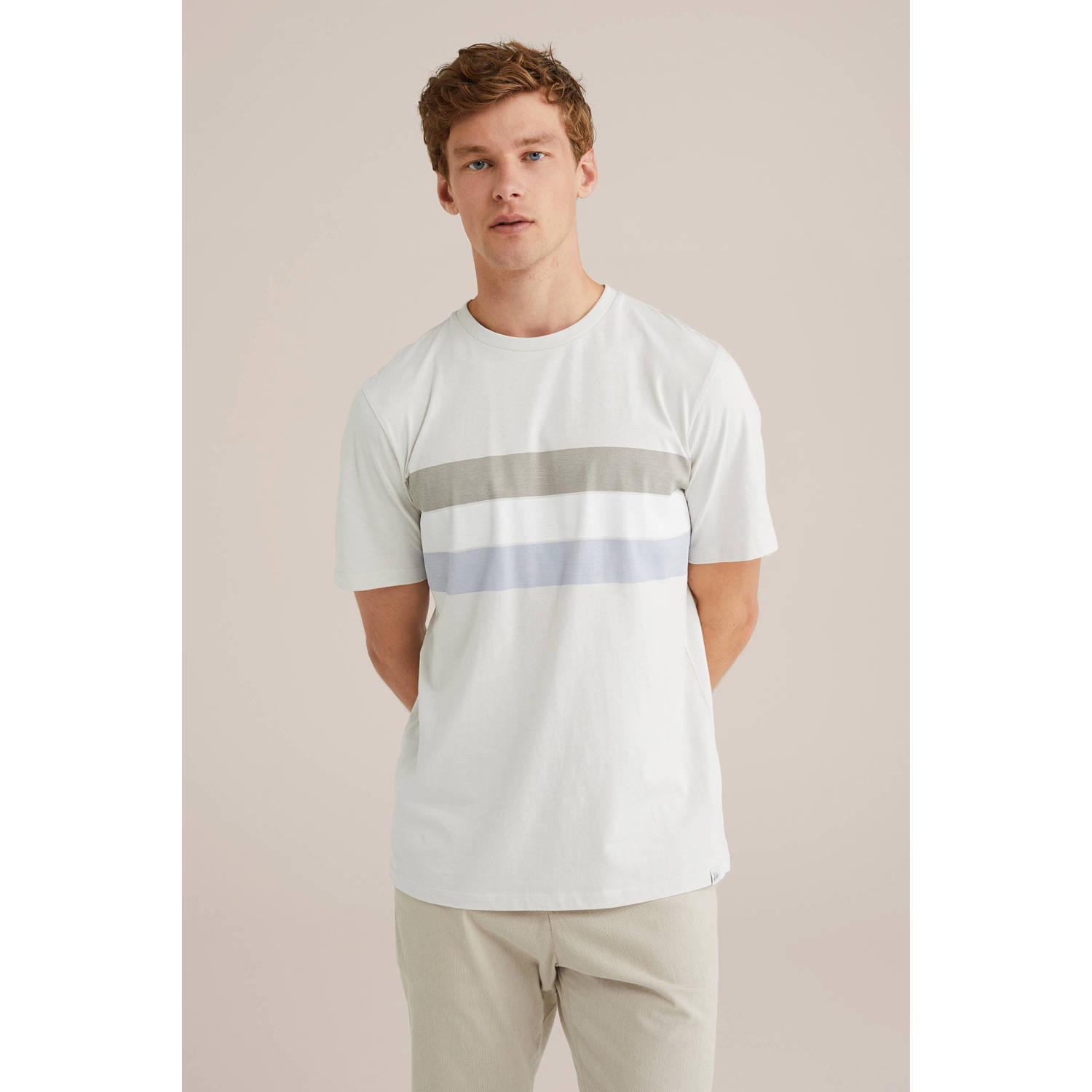 WE Fashion T-shirt ecru