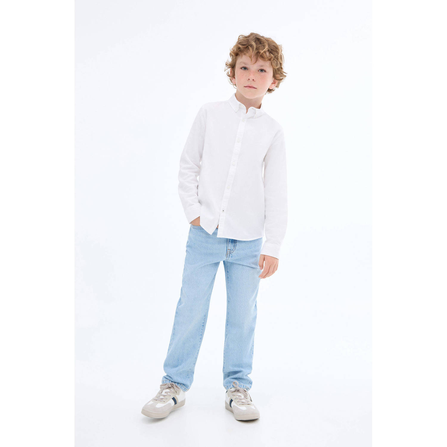 Mango Kids overhemd wit