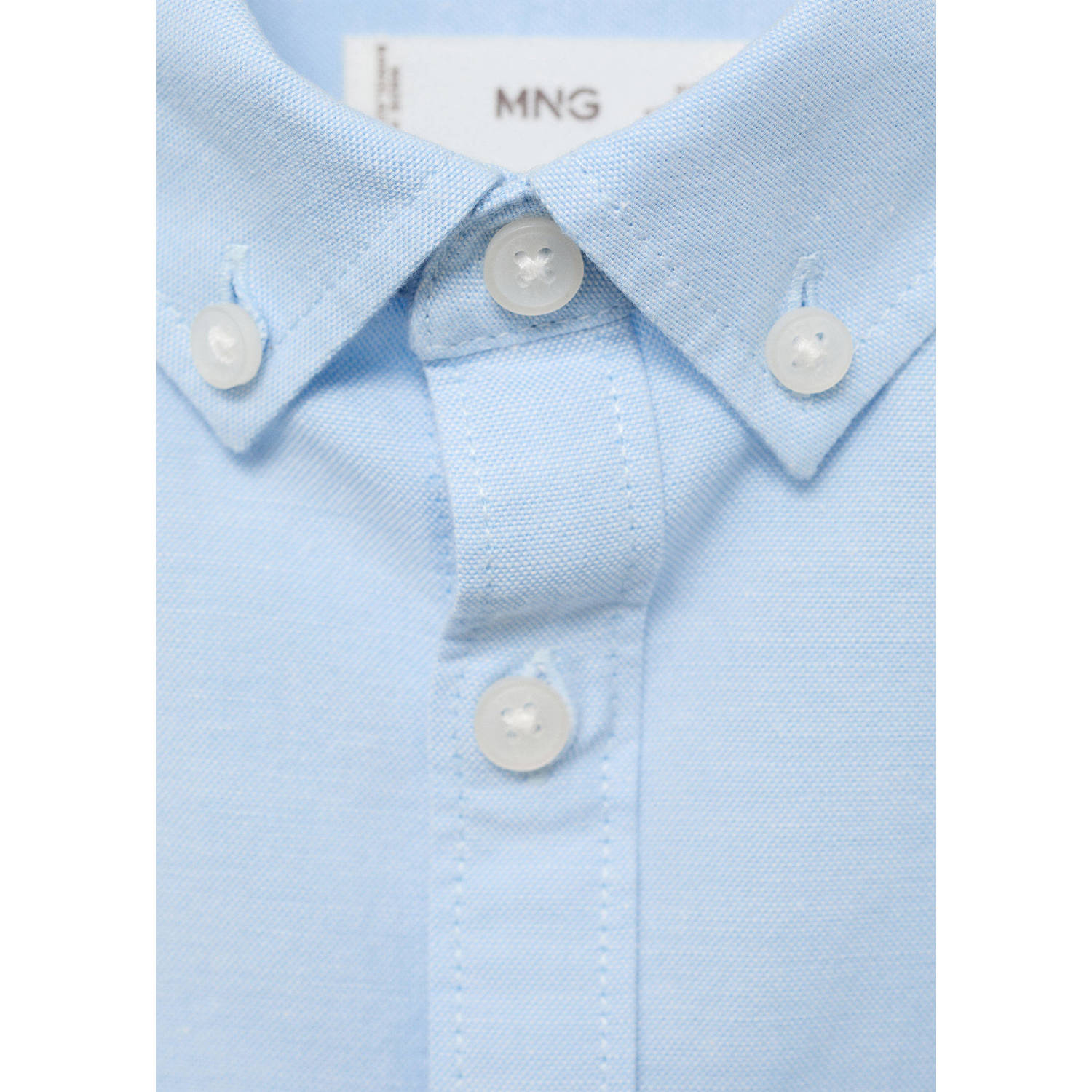 Mango Kids overhemd lichtblauw
