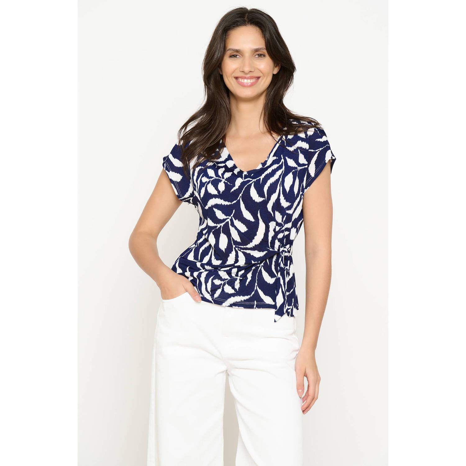 LOLALIZA top donkerblauw