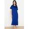 LOLALIZA zomerjurk blauw