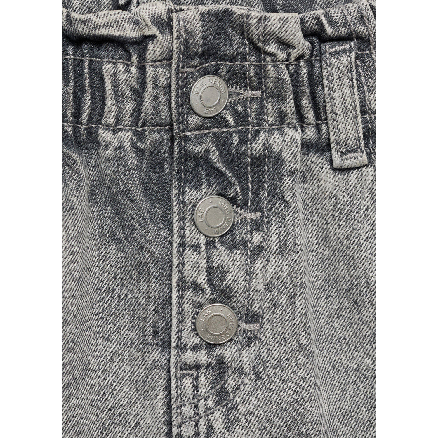 Mango Kids denim spijkerrok grey denim