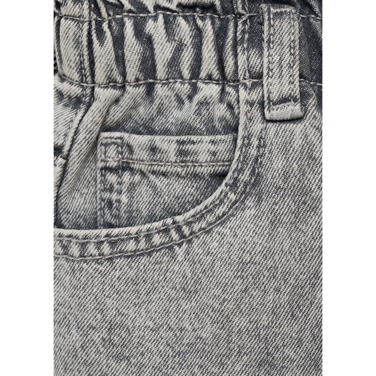 Mango Kids denim spijkerrok grey denim