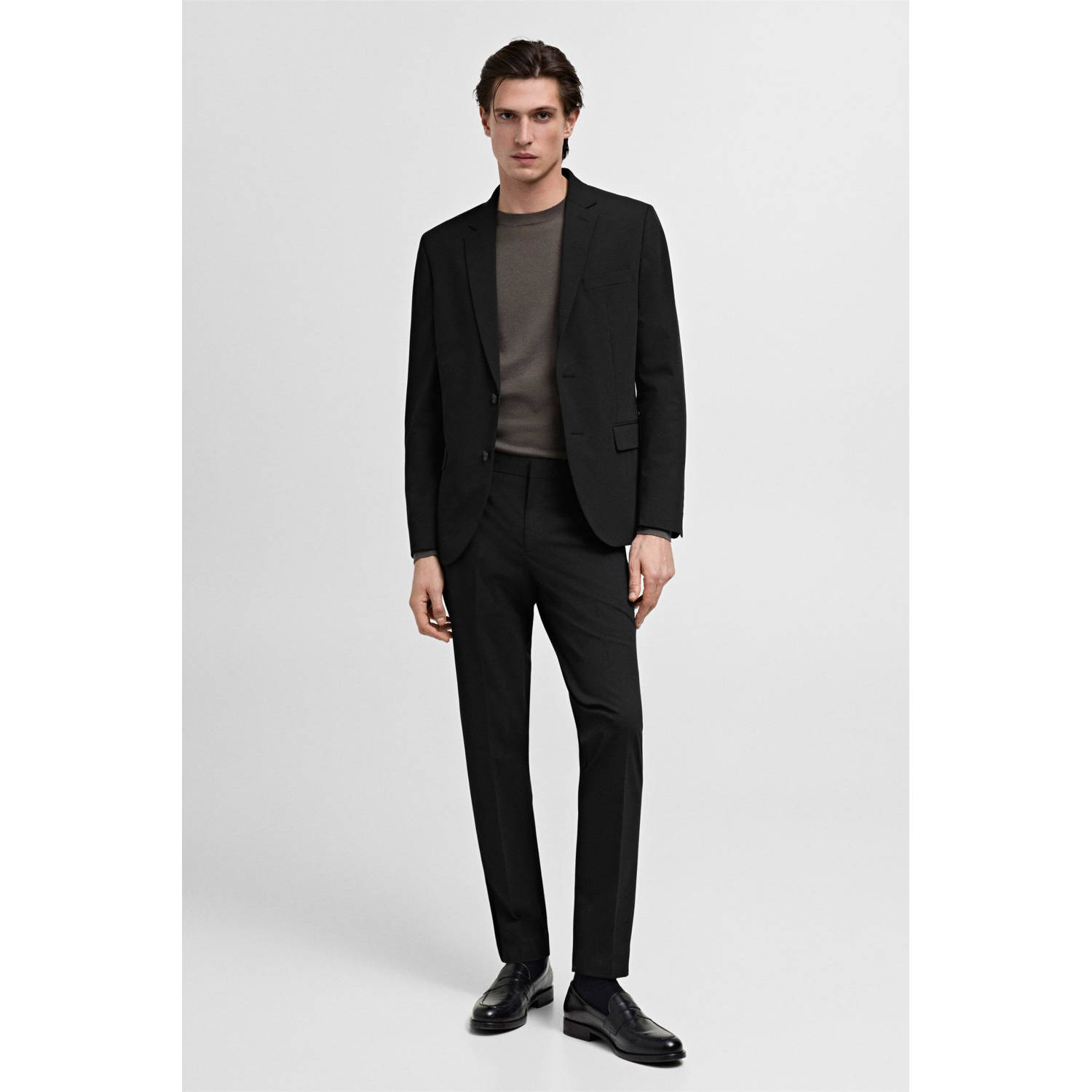 Mango Man colbert zwart
